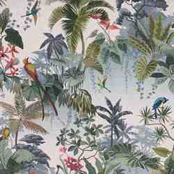 TISSU TOILE JUNGLE PANORAMIQUE AMZONIA 280CM 