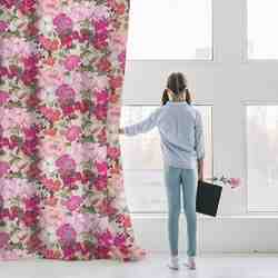 TOILE BACHETTE CAPUCINE ROSE FUSCHIA