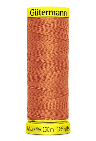 FIL GUTERMANN MARAFLEX ELASTIQUE150M MANDARINE