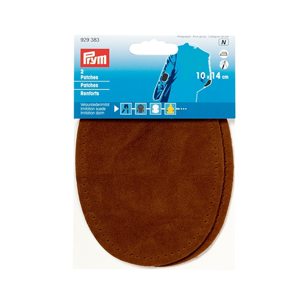 Renforts imitation daim thermocollant 10 x 14 cm c