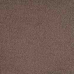 TISSU SOFT TEDDY BOUCLETTE MARRON TAUPE