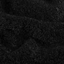 TISSU BOUCLETTE MOUTON NOIR