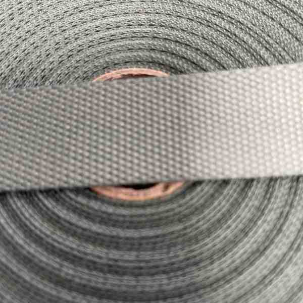 SANGLE 30MM POLYESTER VERT DE GRIS