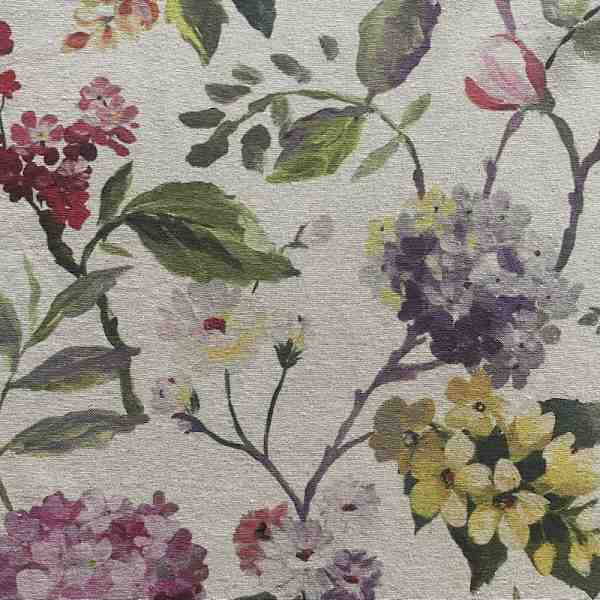 TISSU TOILE BACHETTE ETAMINES EMERISE MULTICOLORE