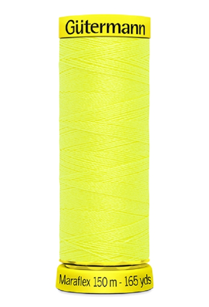 FIL GUTERMANN MARAFLEX ELASTIQUE 150M JAUNE FLUO