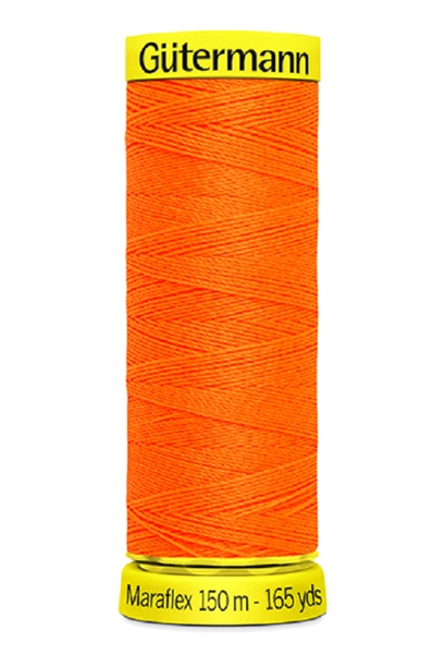 FIL GUTERMANN MARAFLEX ELASTIQUE 150M ORANGE FLUO