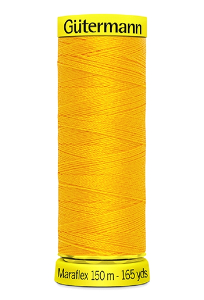 FIL GUTERMANN MARAFLEX ELASTIQUE 150M JAUNE ORANGÉ