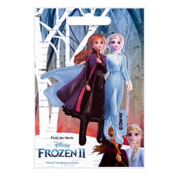 Ecusson Disney La reine d.neiges Elsa+Anna