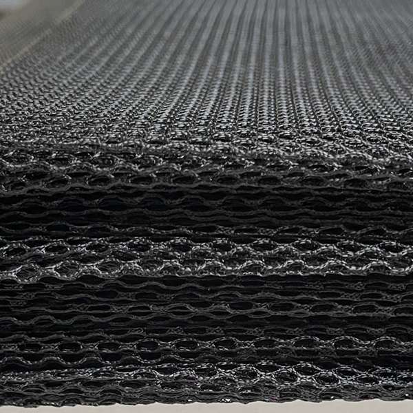 TISSU FILET MESH POLYESTER NOIR