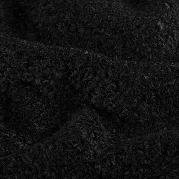 TISSU BOUCLETTE MOUTON NOIR
