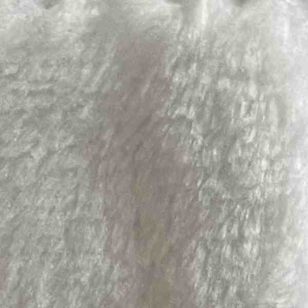 TISSU POLAIRE FLANELLE UNI BLANC
