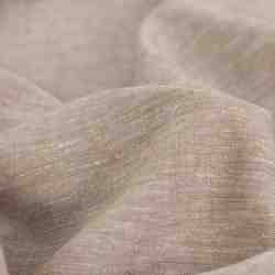 TISSU LIN COTON VISCOSE BEIGE LIN