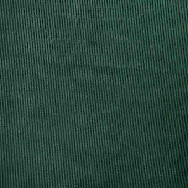  TISSU VELOURS GROSSE COTE VERT BOUTEILLE