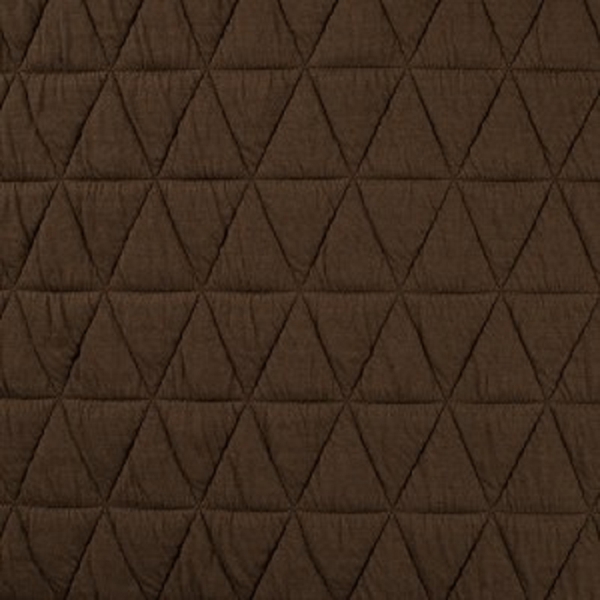 TISSU MATELASSE QUILT CHOCOLAT