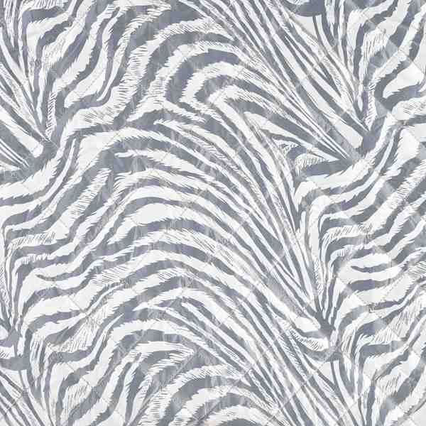 TISSU POLYAMIDE MATELASSE ZEBRE