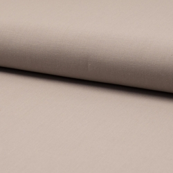 TISSU COTON UNI OEKO-TEX BEIGE NOISETTE