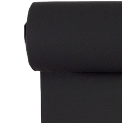 TISSU BORD-COTE RECYCLE OEKO-TEX NOIR