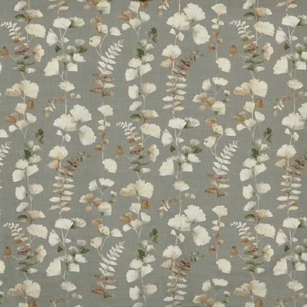 TISSU COTON IMPRIME PRESTIGIOUS GINKO VERT