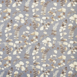 TISSU COTON IMPRIME PRESTIGIOUS FLEUR DE GINKO