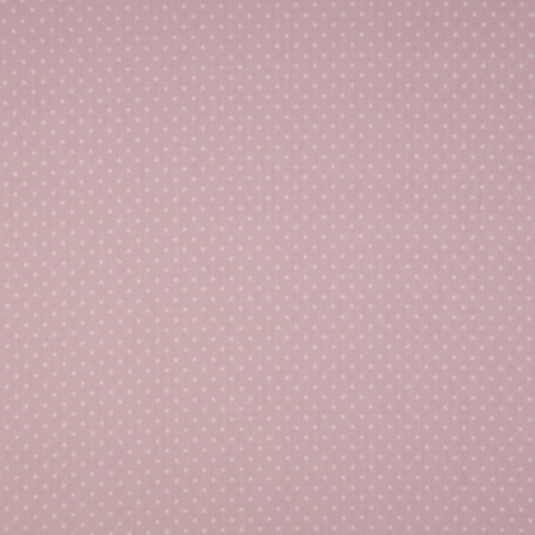 COTON CRETONNE TETE EPINGLE VIEUX ROSE