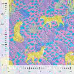 TISSU MATELASSÉ COTON IMPRIMÉ RÉVERSIBLE SAFARI