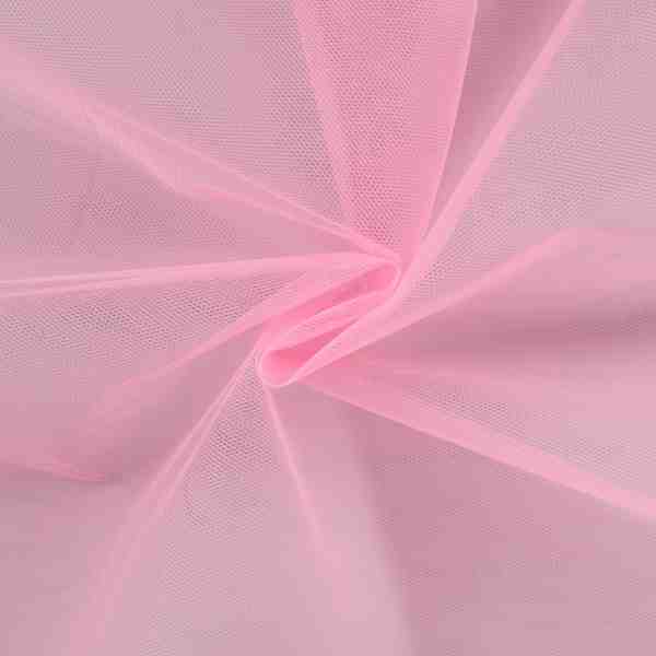 TULLE RIGIDE ROSE BOMBON