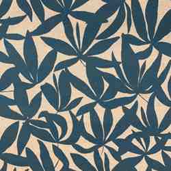 TISSU ASPECT LIN LICO MFTA ALBA BLEU NATUREL