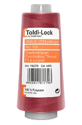 CONE DE FIL SPECIAL TOLDI LOCK 2500M ROUGE CERISE