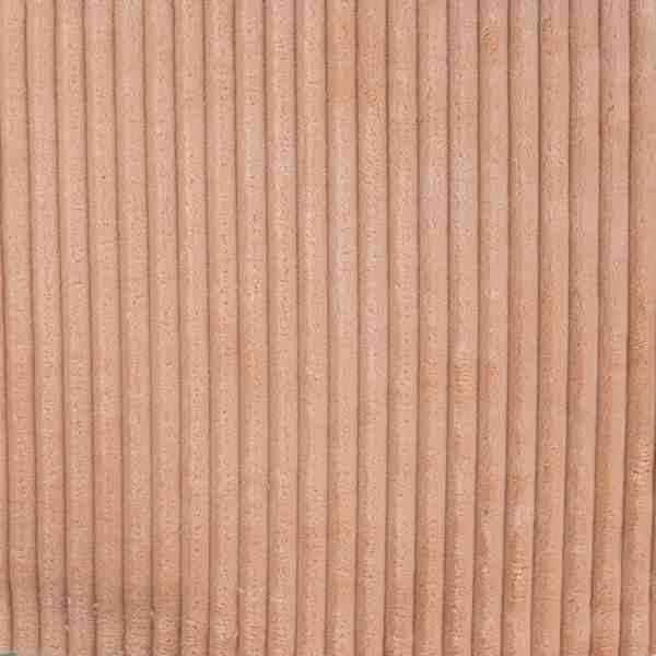 TISSU MINKY VELOURS COTELE ENVERS TOUT DOUX SAUMON
