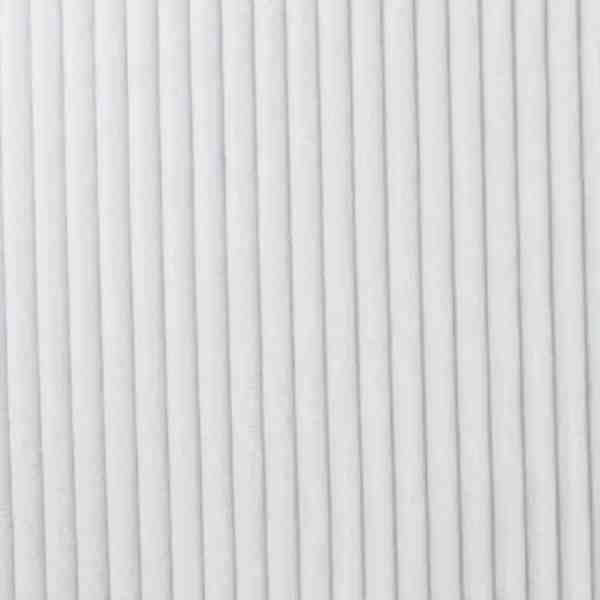 TISSU MINKY VELOURS COTELE ENVERS TOUT DOUX BLANC