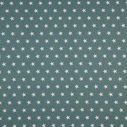 TISSU COTON CRETONNE ETOILE VERT TILLEUL OEKO-TEX