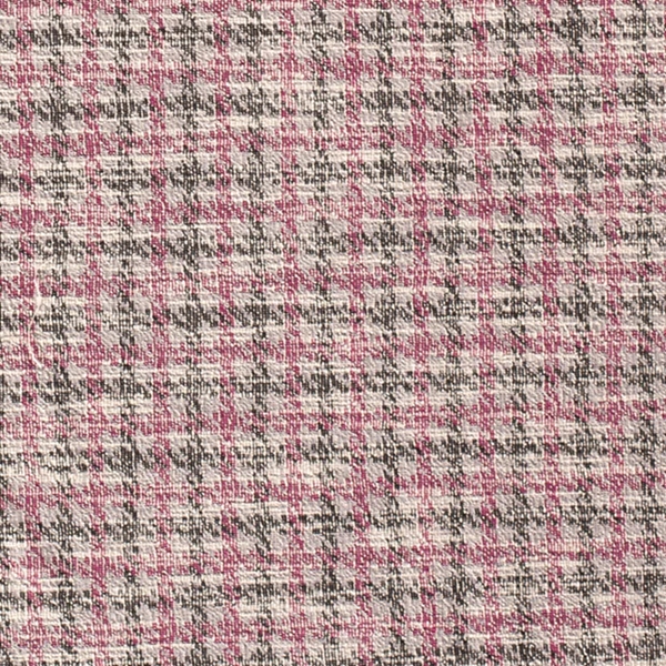 TISSU TAILLEUR CARREAUX CHIC ROSE FUSCHIA