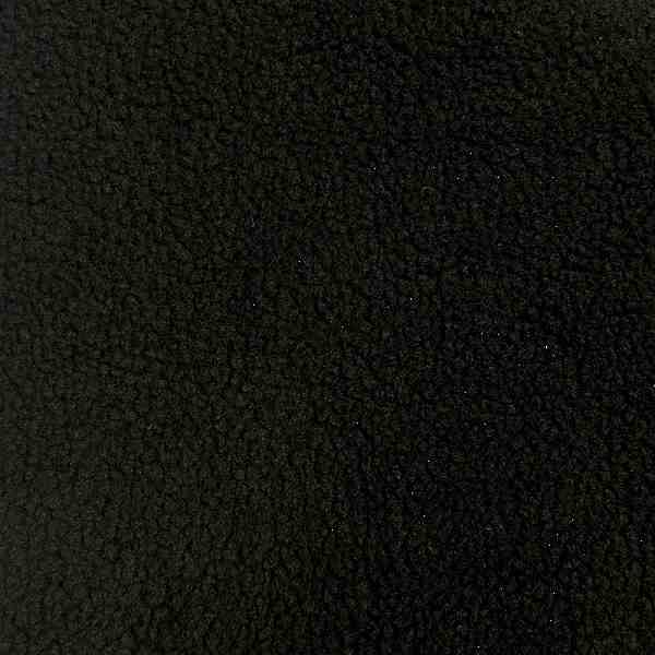 TISSUS IMITATION FOURRURE MOUTON NOIR
