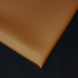 COUPON FAUX CUIR FAUVE 50X138CM