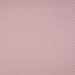 TISSU COTON CRETONNE TETE EPINGLE VIEUX ROSE