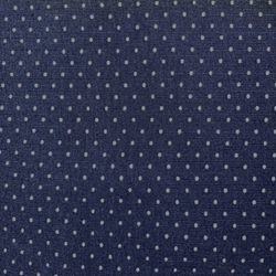 TISSU JERSEY OEKO-TEX TETE D'EPINGLE BLEU MARINE