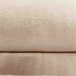 TISSU POLAIRE FLANNEL UNI BEIGE OURSON