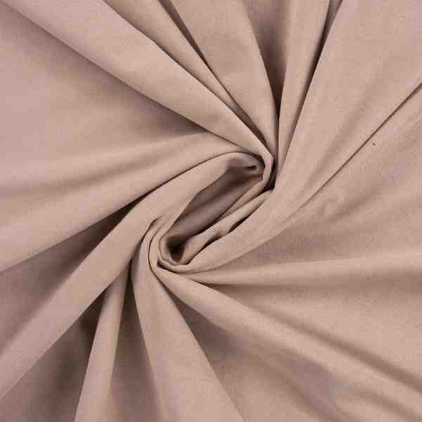 TISSU SUEDE MISTRAL TAUPE