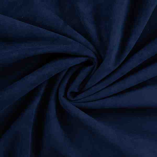 TISSU SUEDE EPAIS MISTRAL BLEU MARINE