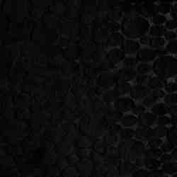 TISSU TOUT DOUX FOURRURE PASTILLE NOIR