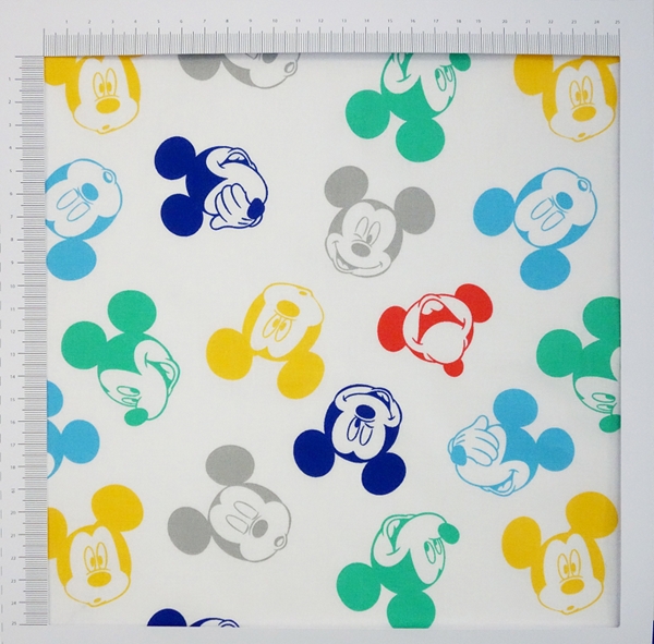 TISSU DISNEY MICKEY MULTICOLORE