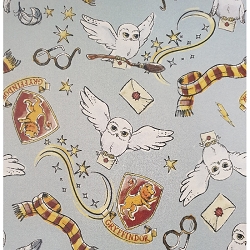 TISSU COTON HARRY POTTER MAGICAL