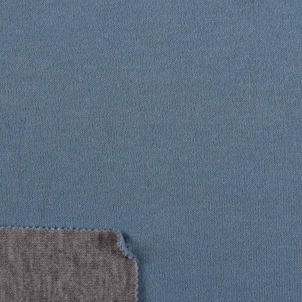 TISSU DOMINGA DOUBLE FACE BLEU CIEL