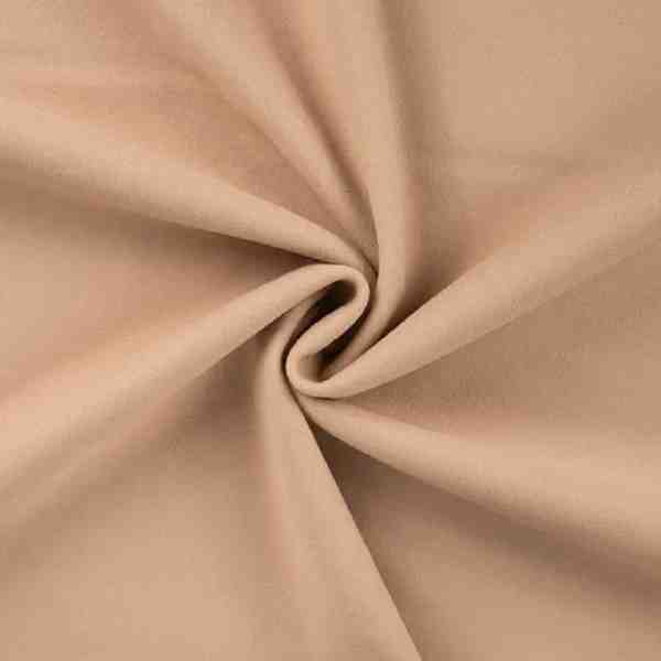 TISSU POLYESTER UNI CHAMPAGNE