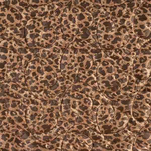TISSU POLYAMIDE MATELASSE ANIMAL ET COEUR