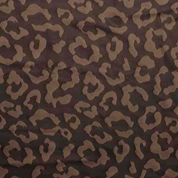 TISSU JACQUARD LEOPARD