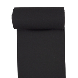 TISSU BORD-COTE RECYCLE OEKO-TEX NOIR