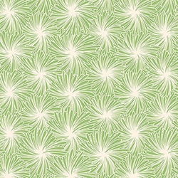 TISSU COTON FLEUR FOND VERT 