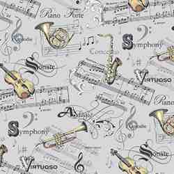 TISSU COTON ENDUIT VERTUOSE GRIS