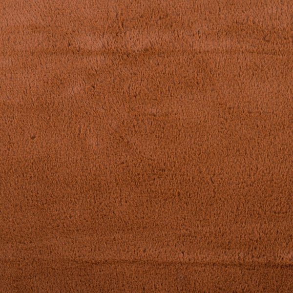 TISSU FAUSSE FOURRURE CASTORINI MARRON